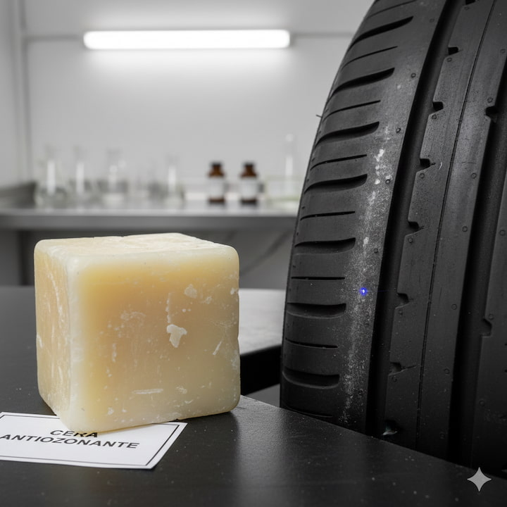 Por que sua borracha falha? Falta cera antiozonante